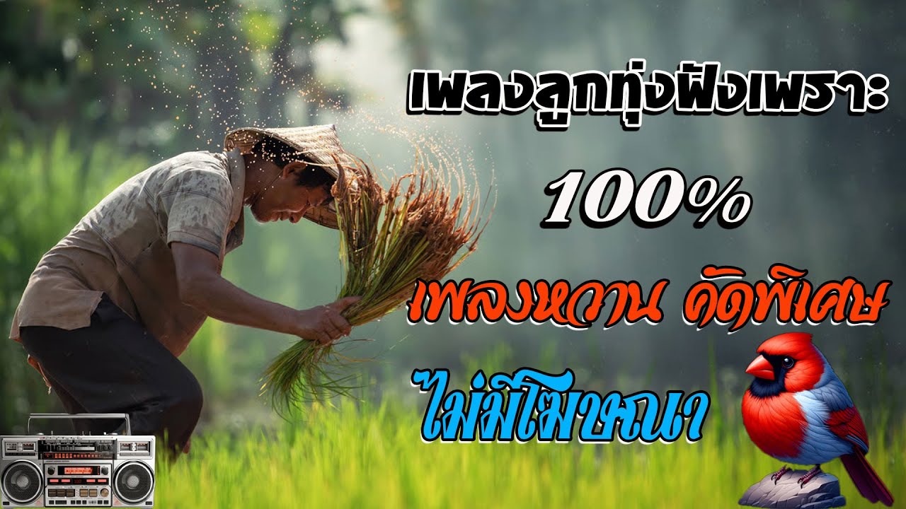 เพลงลูกทุ่งฟังเพราะ 100% #รวมเพลงลูกทุ่งฟังเพราะ เพลงหวาน #เสียงดี