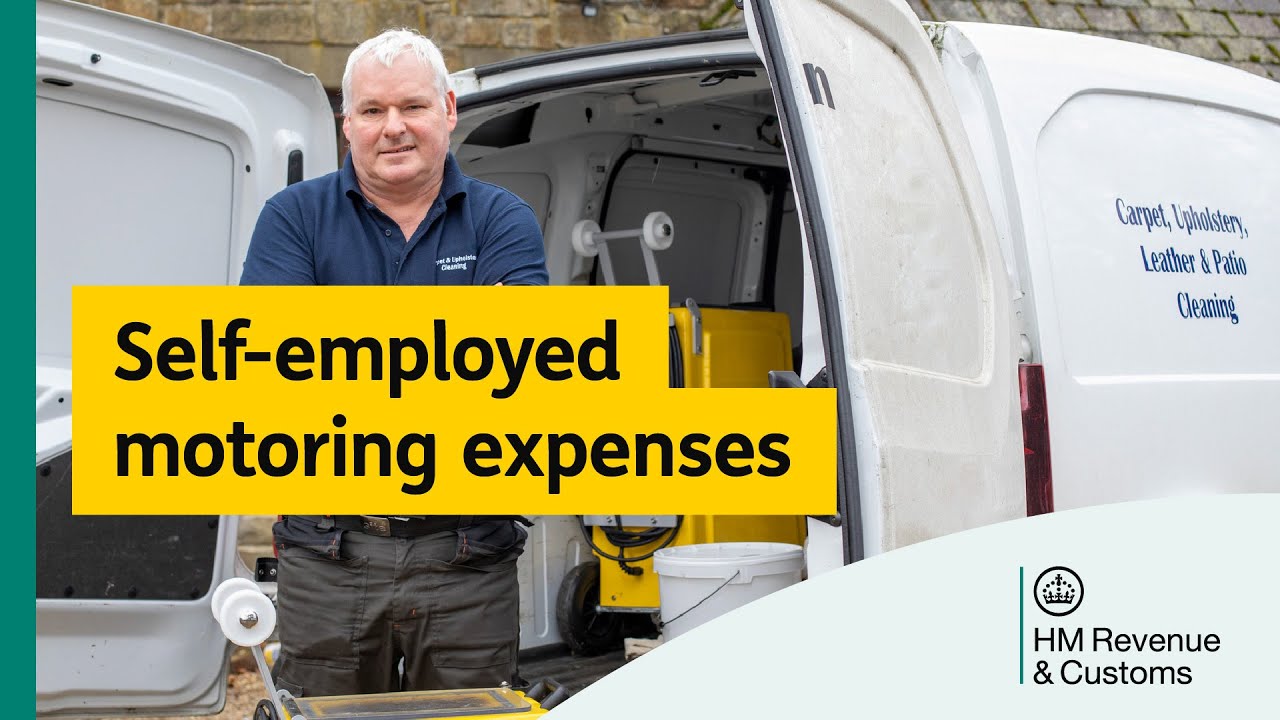 What motoring expenses can I claim if I'm self-employed?