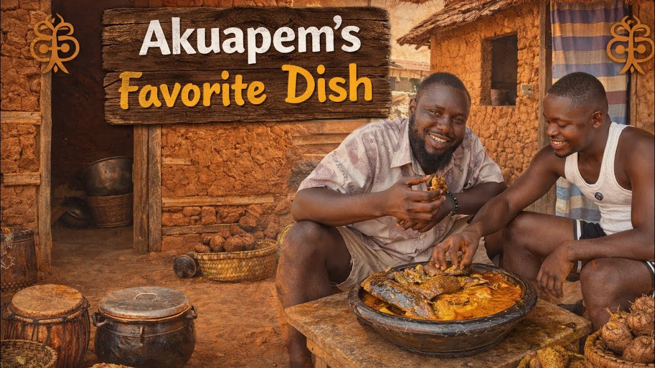 Traditional Akuapem Favorite Dish🇬🇭