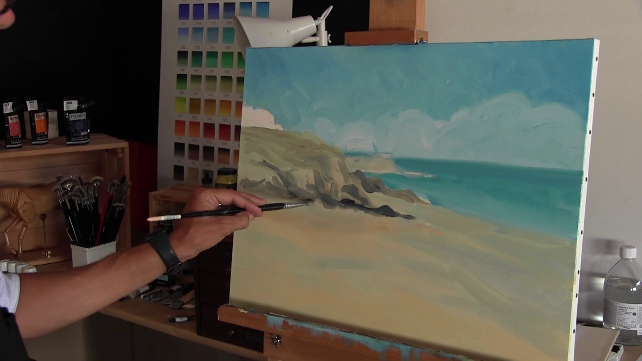 How to paint with oil with spontaneity