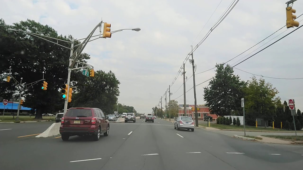 Driving from East Brunswick to Old Bridge, New Jersey