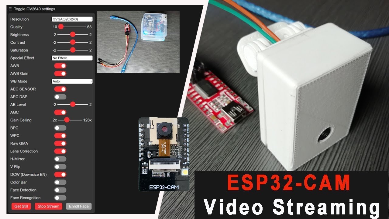 DIY Surveillance Camera using ESP32 CAM & Stream Video Over Wi Fi