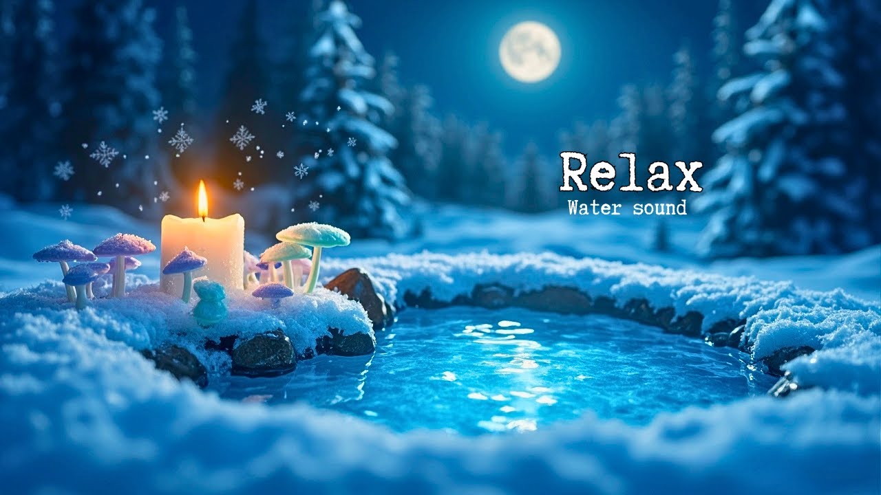 Peaceful Spa Ambience 🍃 Soft Piano and Flowing Water Sounds for Meditation, Healing & Deep Rest