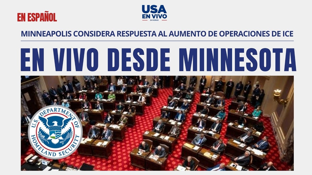 EN VIVO Minneapolis responde aumento de ICE con medidas de protección a inmigrantes | USA EN VIVO 🔴