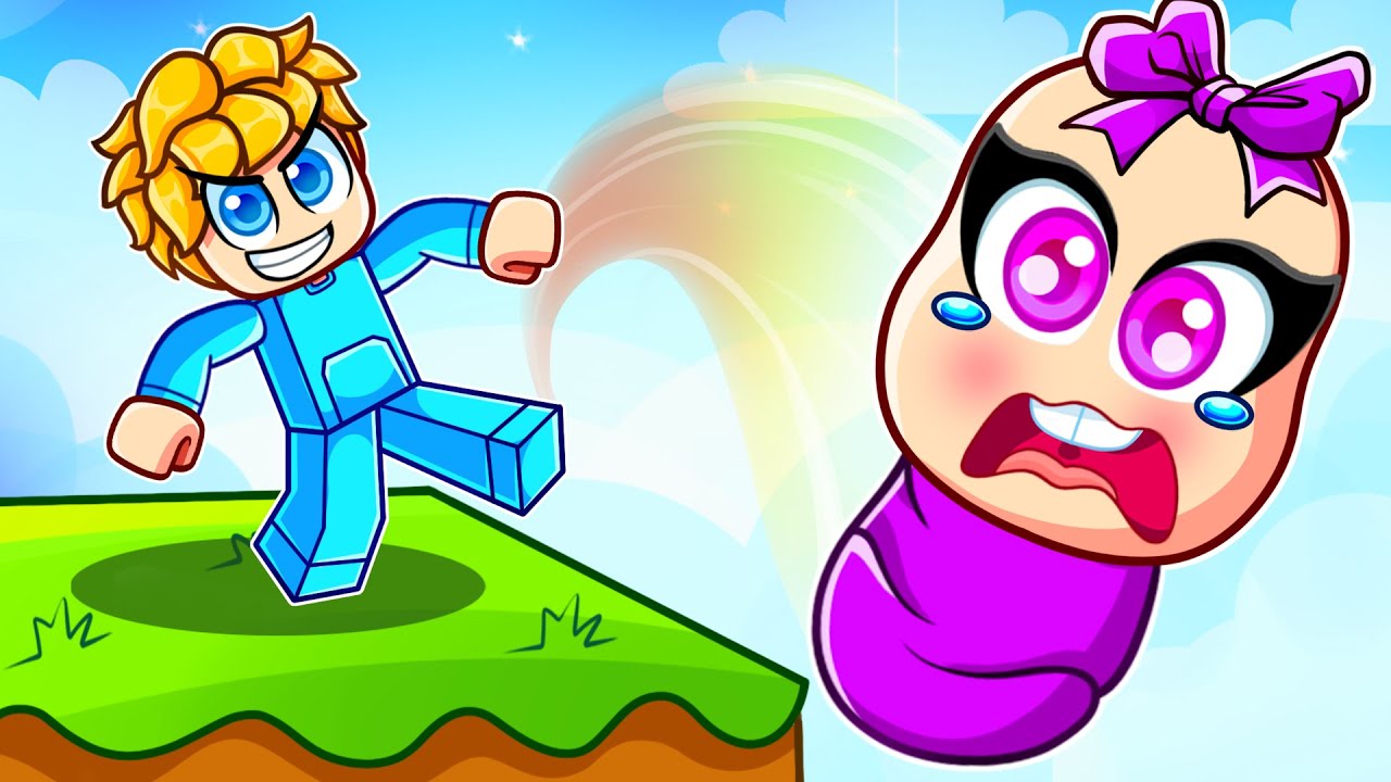 Roblox Kick the Baby mit meinen Freunden!