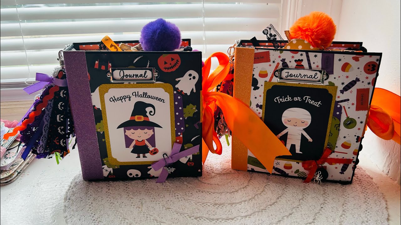 Halloween Junk Journal Walkthrough, Etsy shop update, Project Shares