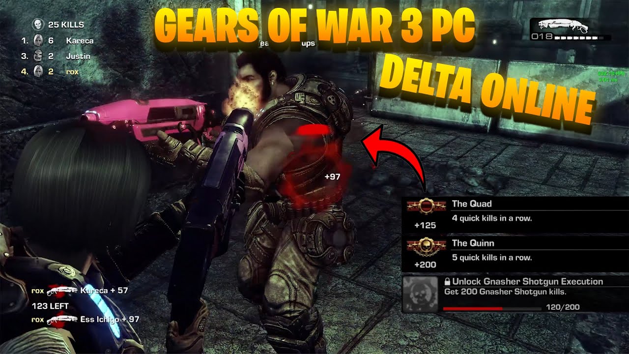 Gears of War 3 PC Delta Online — это просто безумие...