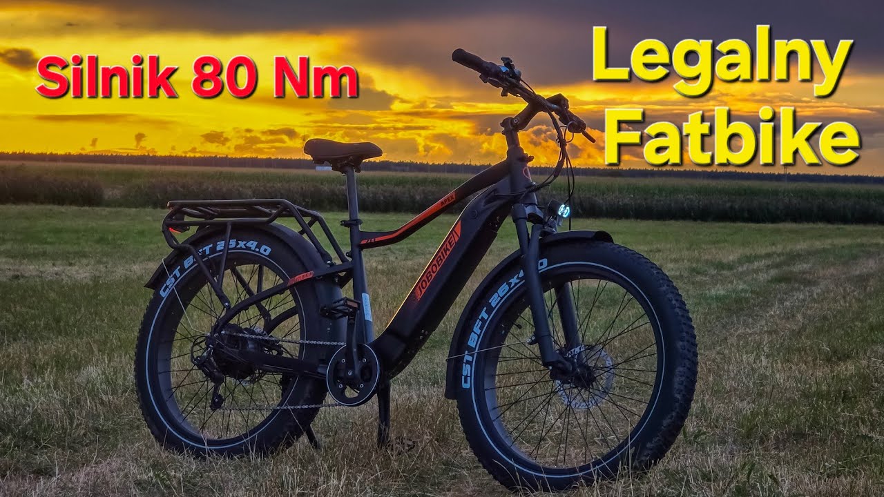 Jobobike Apex - Legalny rower elektryczny ✅  Test i pierwsze wrażenia