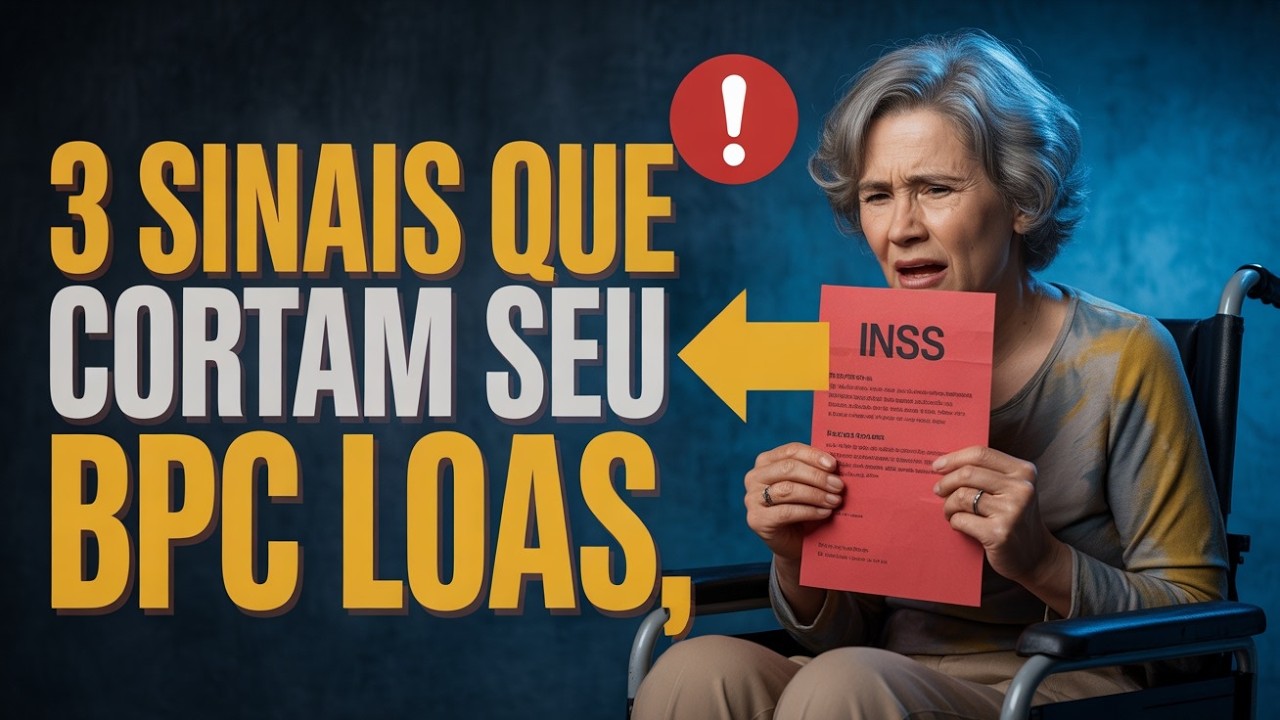 ATENÇÃO URGENTE: 3 SINAIS que colocam seu BPC LOAS no PENTE FINO em 2026! PROTEJA-SE AGORA