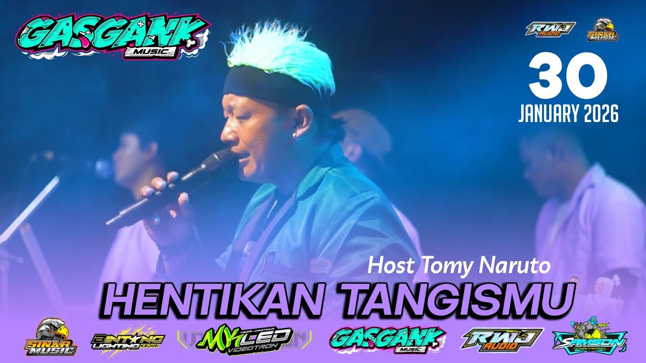 HENTIKAN TANGISMU - HOST TOMY NARUTO - GASGANK MUSIC || Sumber Petung Adan Adan Gurah 