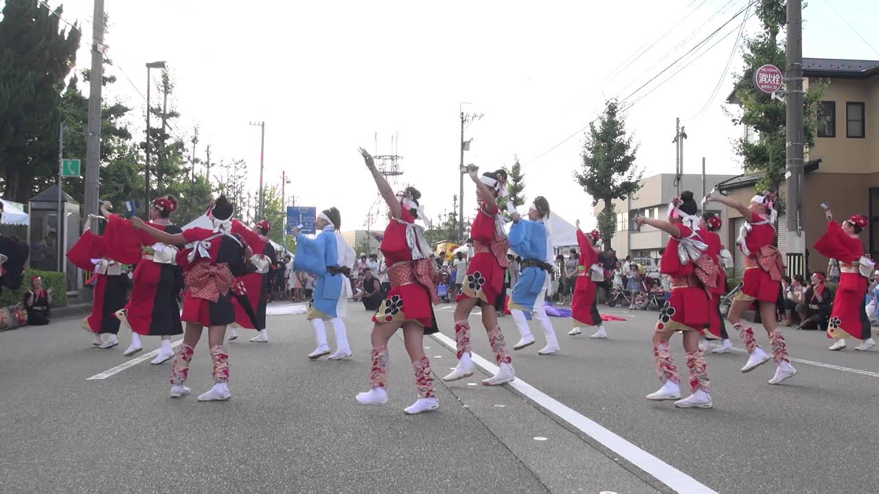 総おどり（音頭ＤＥソーラン）　西金沢SUN跳芽さん 第24回額夏まつり2012
