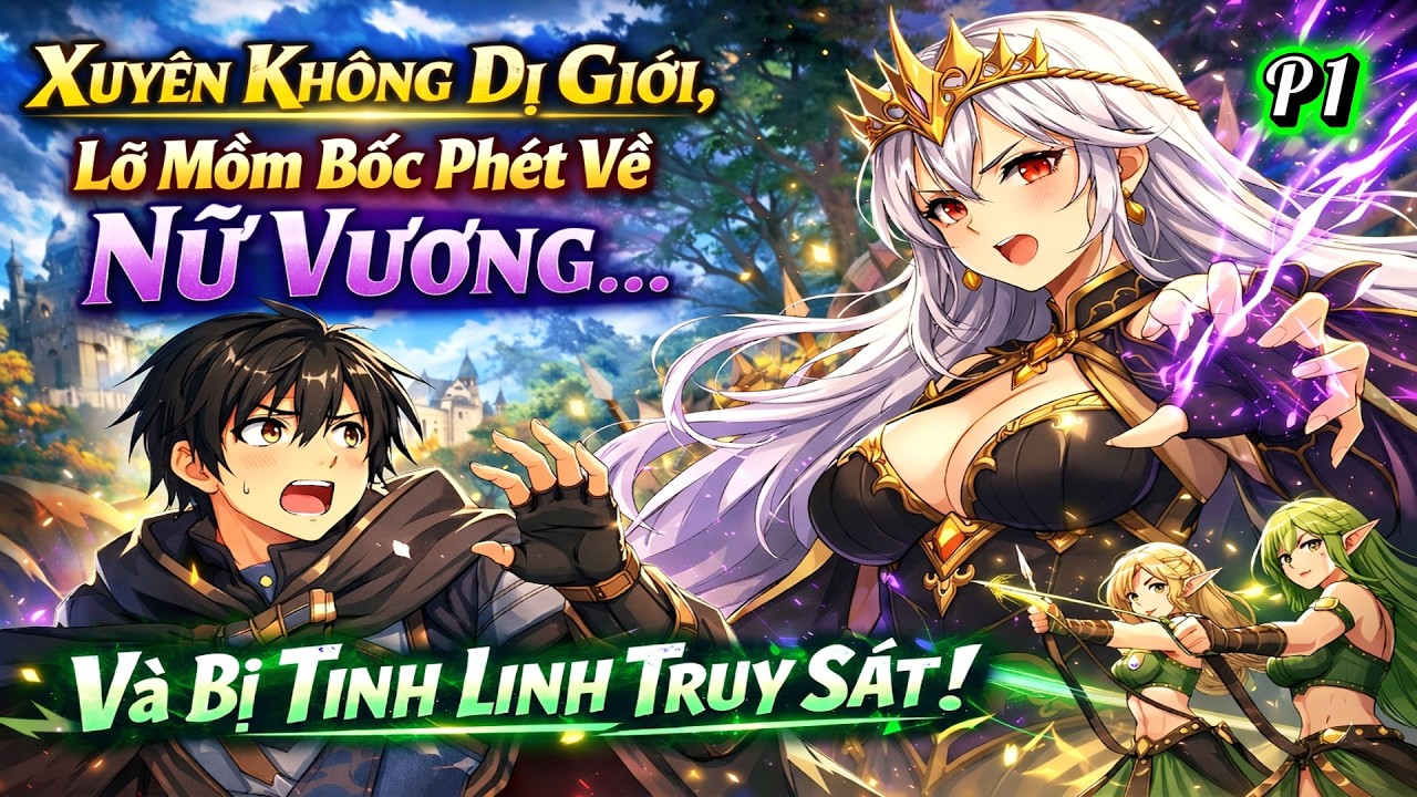 Xuyên Không Dị Giới, Lỡ Mồm Bốc Phét Về Nữ Vương… Và Bị Tinh Linh Truy Sát! - Phần 1