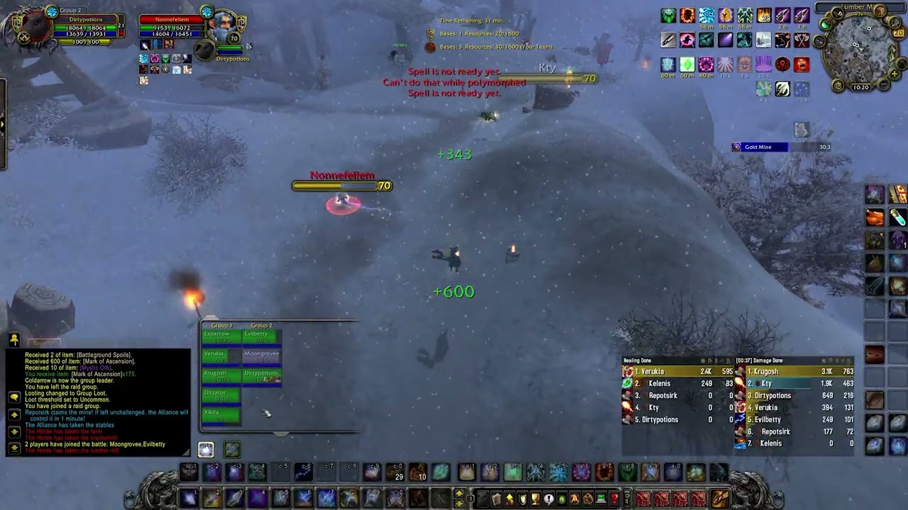 Seething Flames PvP Build - Ascension WoW - Area 52 - Arcane Shot Focus