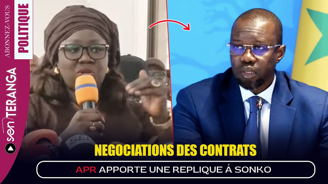 Négociation des contrats : APR apporte une réplique après la sortie de Sonko...