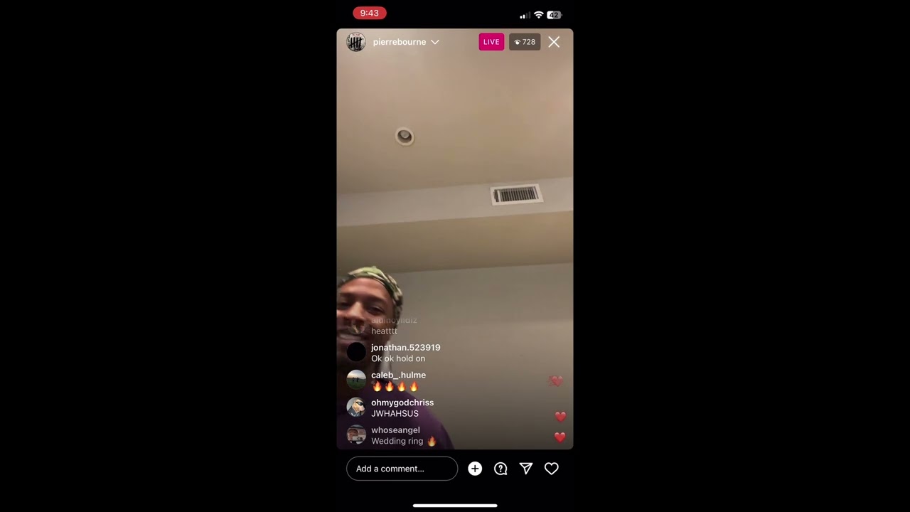 Pierre Bourne IG Live (9/4/23) - MIP Snippets