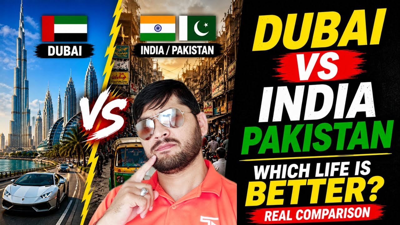 Dubai vs India/Pakistan - wich Life is better 🤔 | Gulf countries life | Dubai Info Vlogs