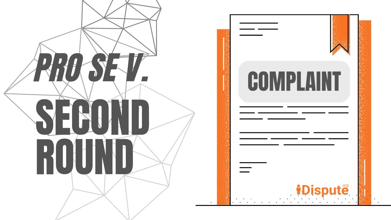 Pro Se v. Second Round &ndash; Complaint & Jury Trial Demand Template | iDispute Credit Repair