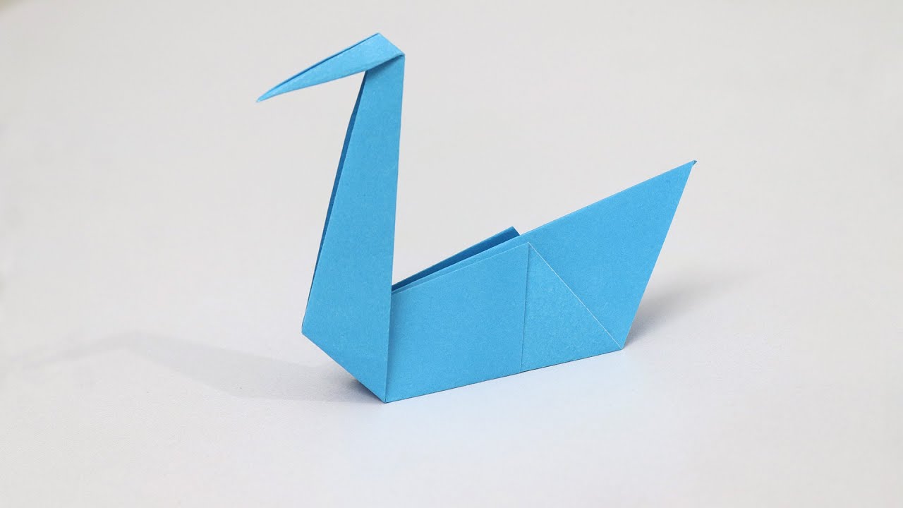 How to Make an Easy Origami Swan - Paper Swan Making Step by Step