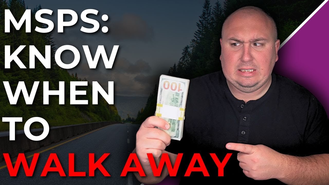 How Much Should You Spend Chasing MSP Leads? & When To Walk Away!