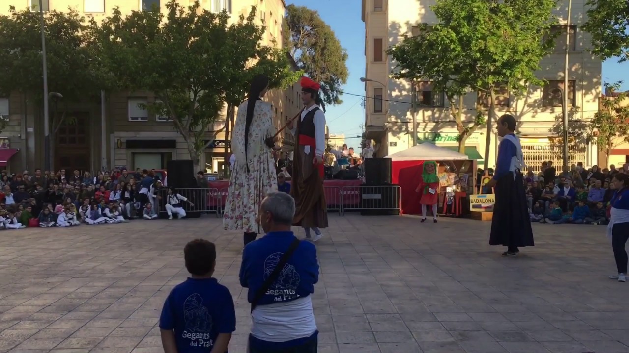Festa major Badalona 2017 . Ball Propi Gegants de El Prat