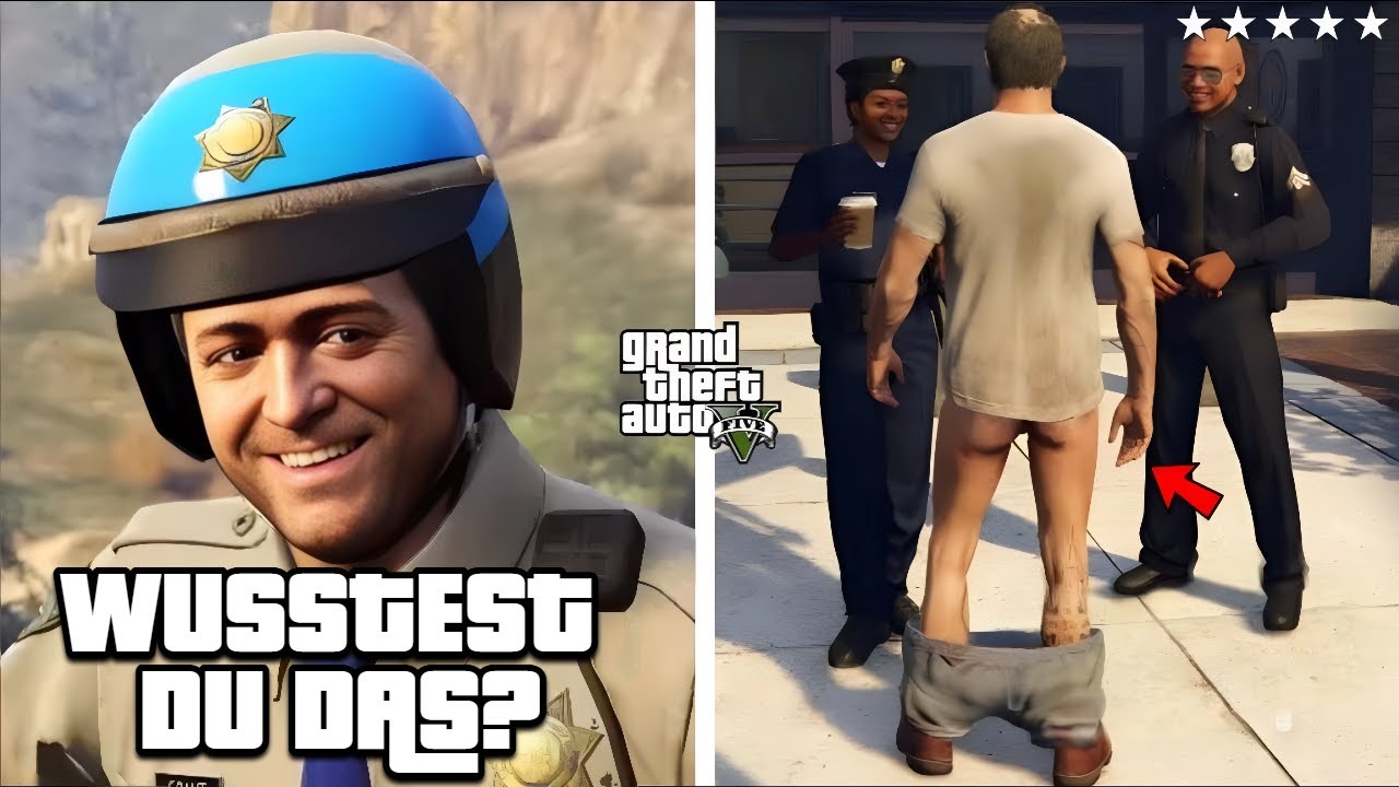50 POLIZEI-KURIOSITÄTEN in GTA 5, die FAST NIEMAND bemerkt hat