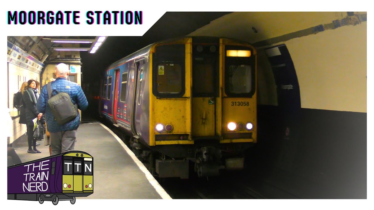 Class 313s at Moorgate Station!