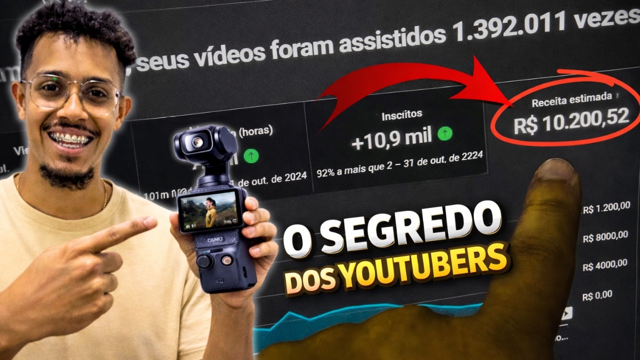 Você só PRECISA DISSO para realmente VIVER de Youtube ( equipamentos de elite )