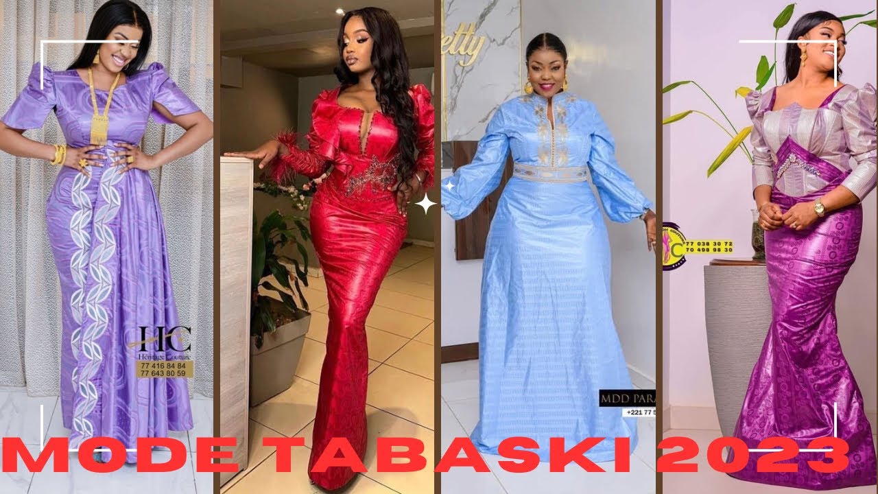 Modèle robe taille bazin pour tabaski 2023