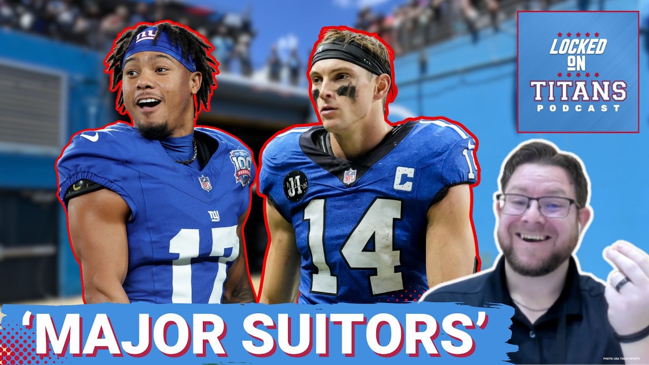 REPORT: Tennessee Titans 'MAJOR SUITORS' for Alec Pierce & Wan'Dale Robinson in Free Agency
