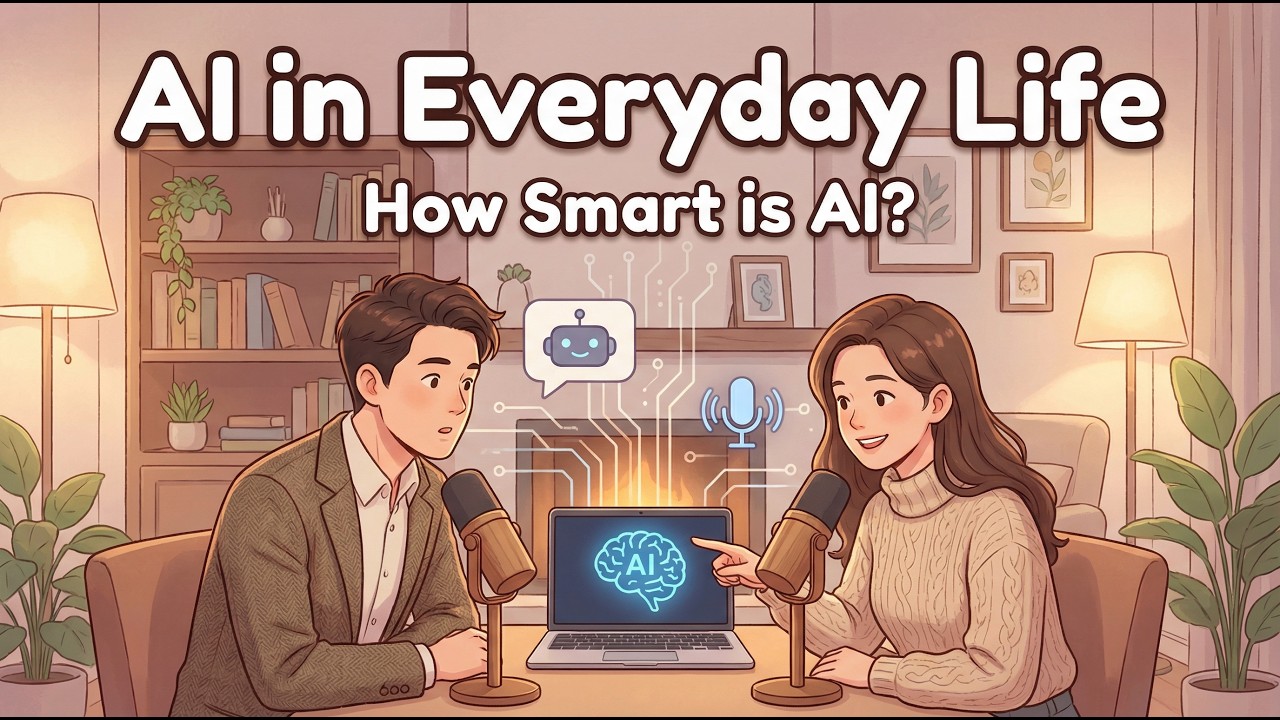 AI in Everyday Life 🤖 | How Smart is Artificial Intelligence? (Easy English)