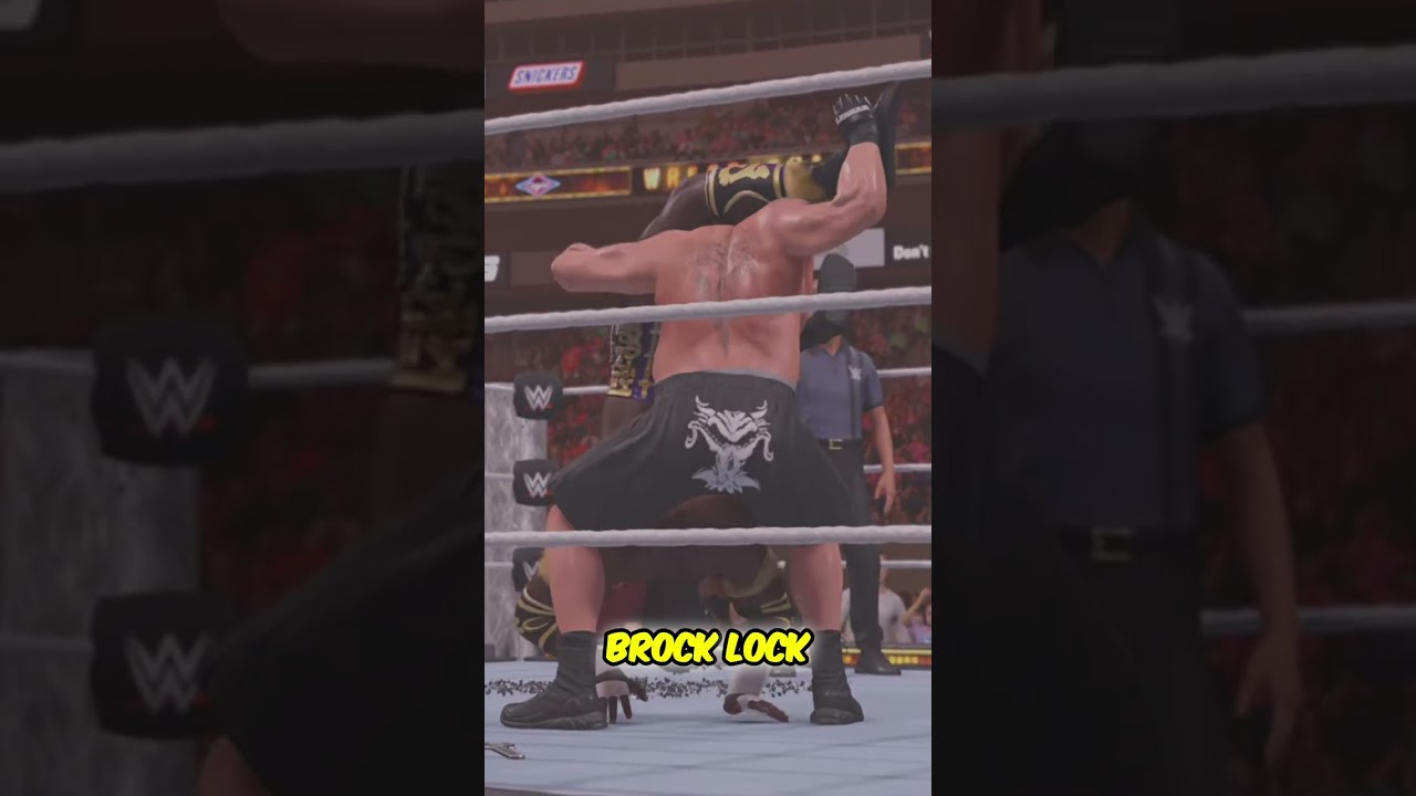 Watch The Brock Lock Submission - Tap Out or Take Damage! #shorts