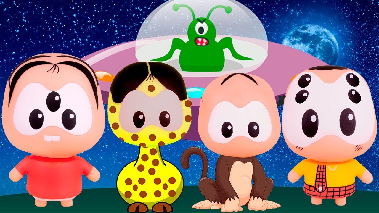 TURMA DA MONICA TOY EM O DISCO VOADOR DO SENHOR ALIENIGENA
