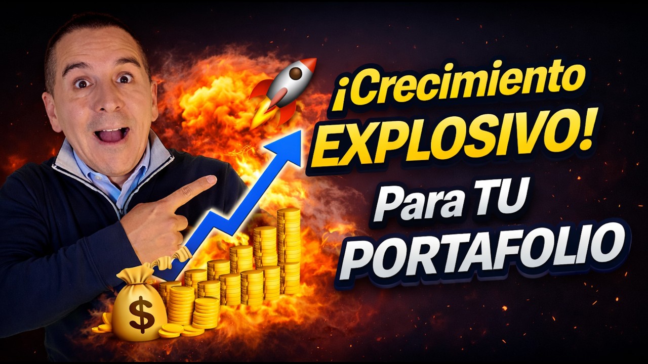 Un crecimiento explosivo viene en camino para tu portafolio!