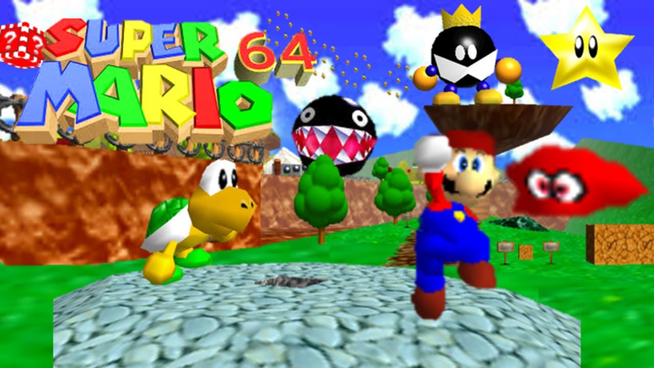 Super Mario Odyssey 64 Bob-Omb Battlefield