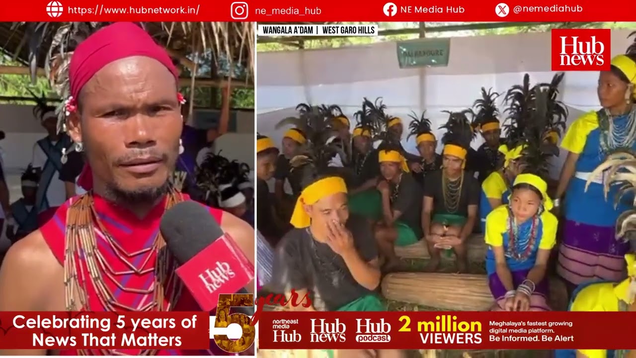 Garo Hills' 100 Drums Wangala Festival Marks Golden Jubilee; CM Sangma to Inaugurate