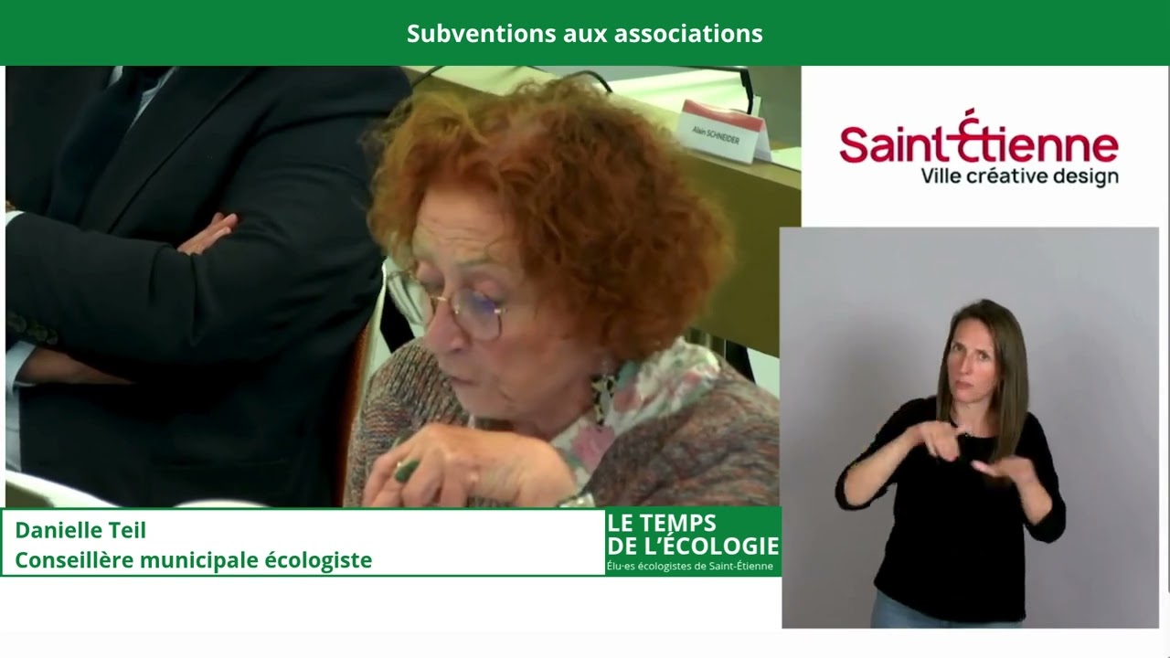 Conseil municipal du 13 octobre 2025 - Subventions aux associations → Danielle Teil