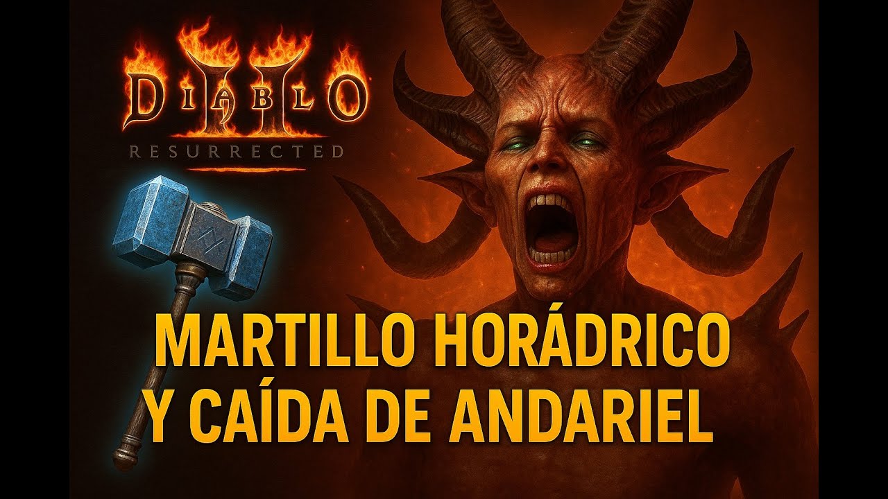 El Martillo Horádrico y la Caída de Andariel! ⚒🔥 Diablo II Resurrected en Español