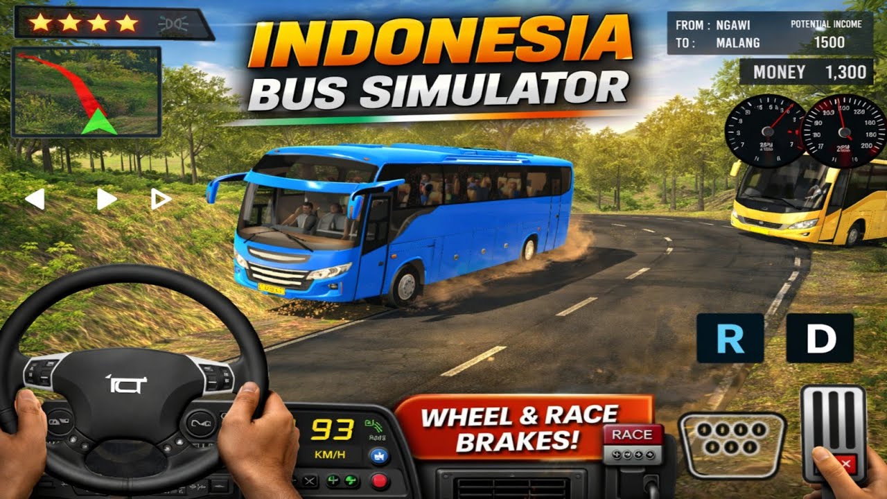 Bus simulator indonesia lnew bus simulator indonesia l euro coach bus #new​#simulator​#games​#
