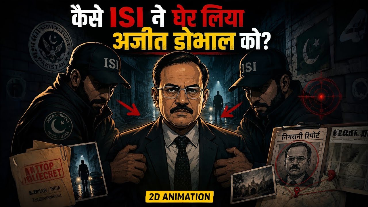 🚨 How Ajit Doval Escaped ISI&rsquo;s Deadliest Trap in Pakistan | RAW's Secret Mission