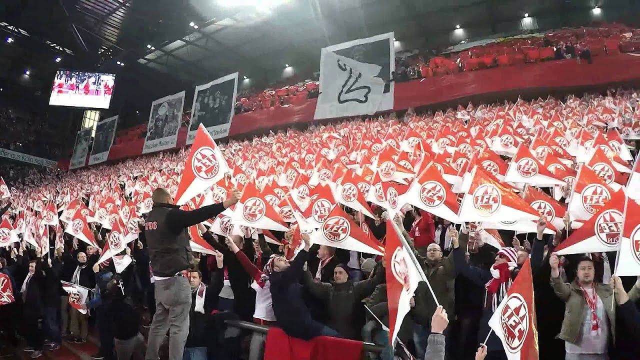 68 Jahre 1. FC Köln - Choreo Wilde Horde 13.02.2016