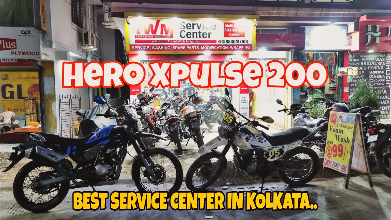 Best Service Center In Kolkata for Xpulse 200 from @Travel With Mriganka | Finally ready for the ride