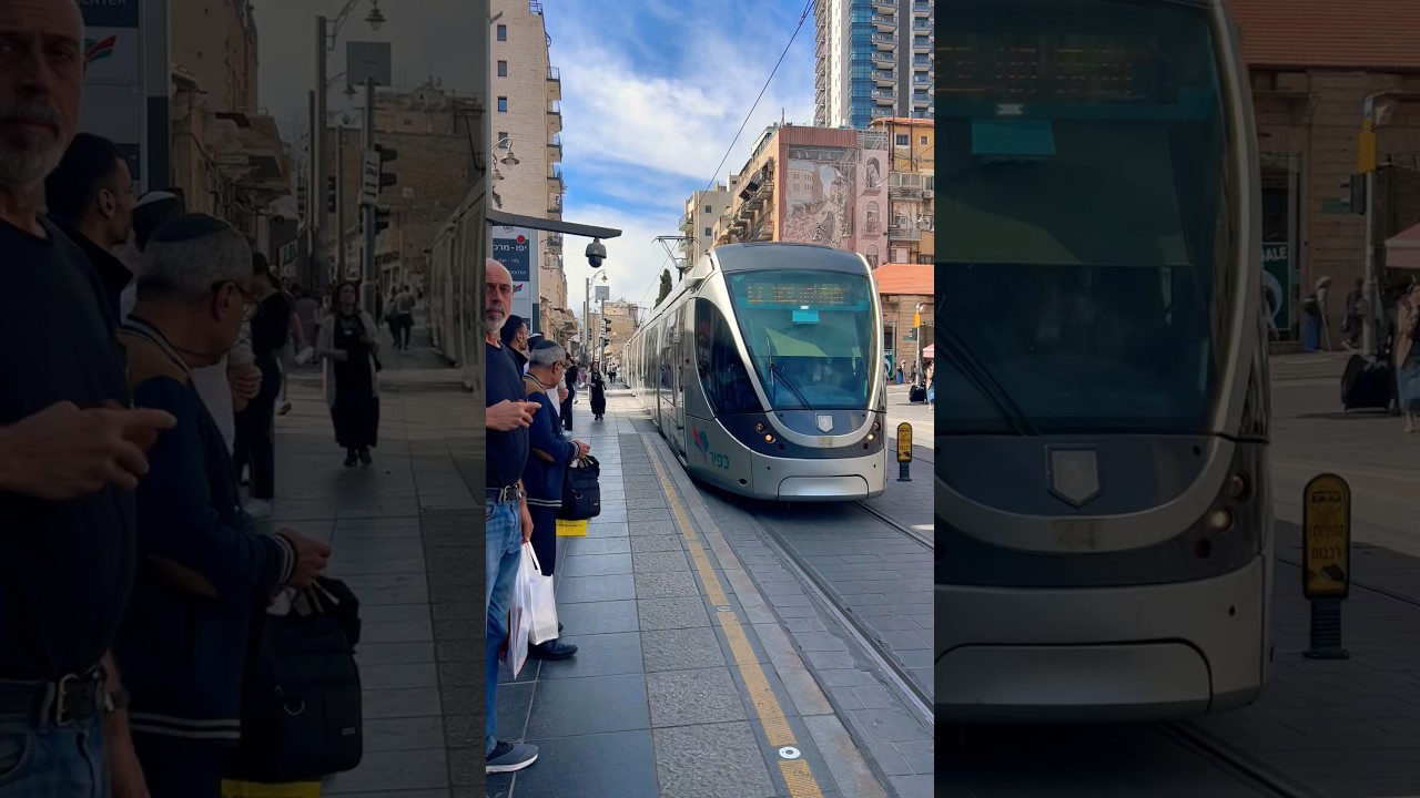 Light Rail Jerusalem❤️🇮🇱 Israel 😇