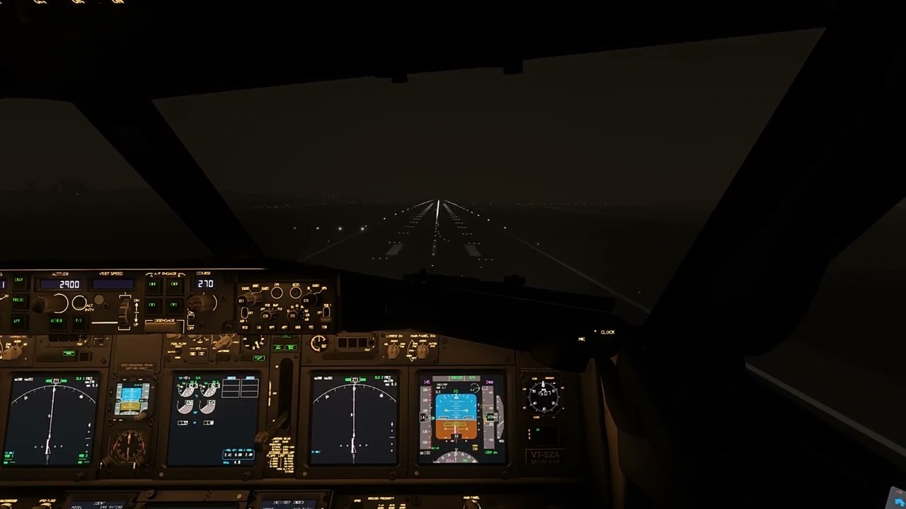 SMOOTH FLOATING LANDING | B737-800 | MUMBAI RWY 27 (ILS) | FSREALISTIC PRO | MSFS 2020