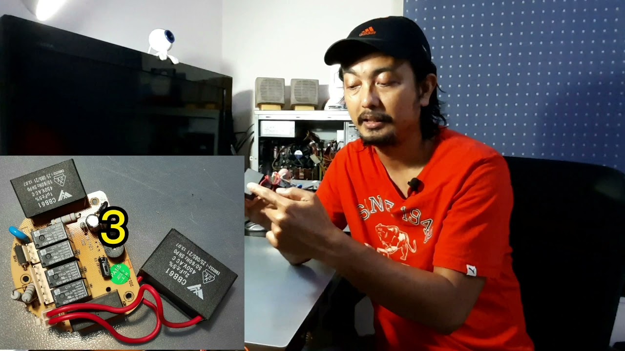 DIY - Tukar Kapasitor Kipas Syiling DEKA