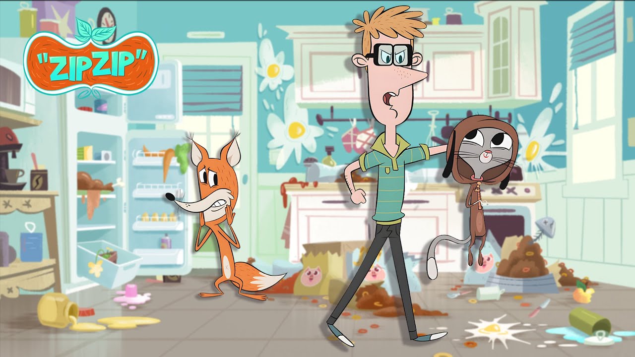 One Bad Dog Day Away From the Pound | Zip Zip English | 3H | S2 | Funny and absurb show