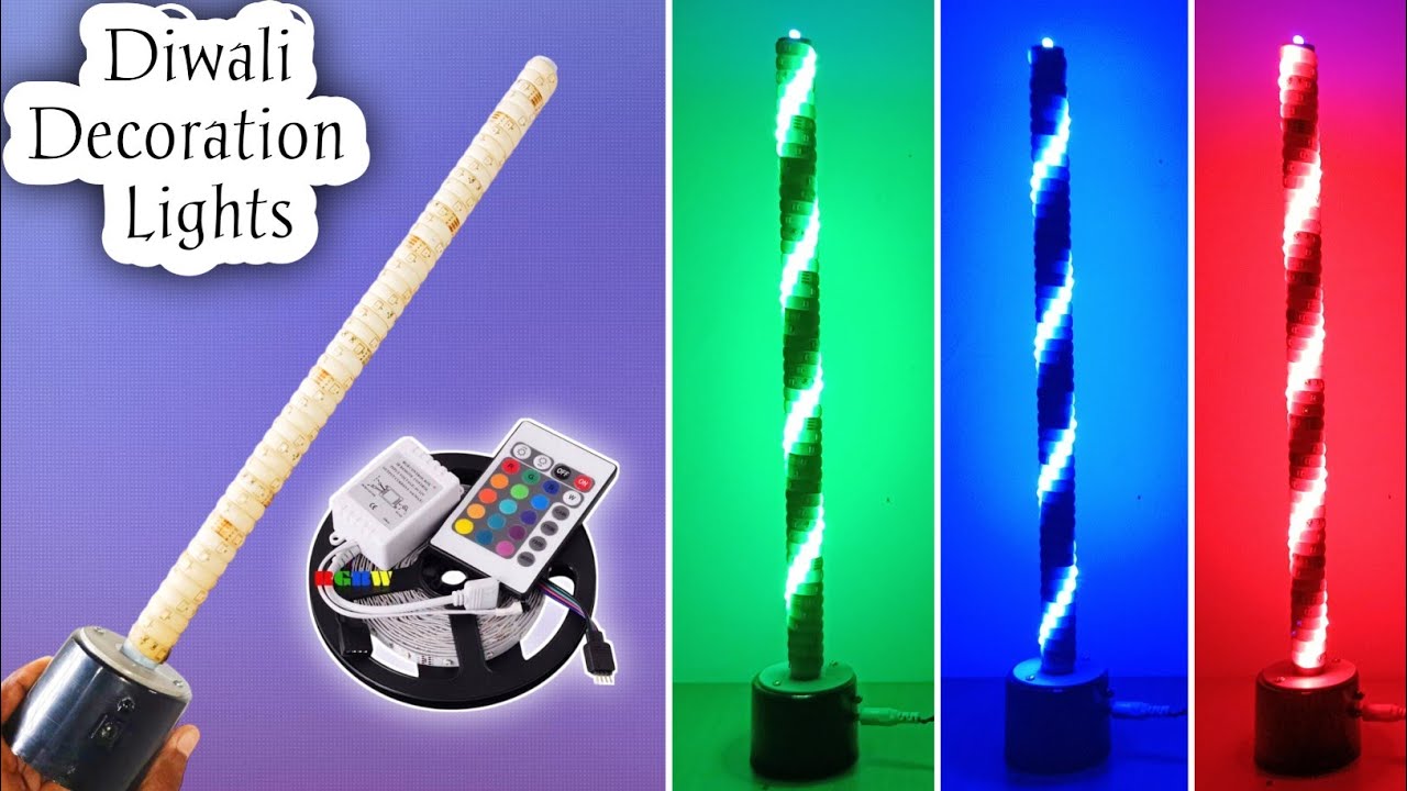 Diwali Home Decoration Light || Diwali Light Ideas || Remote Control Light