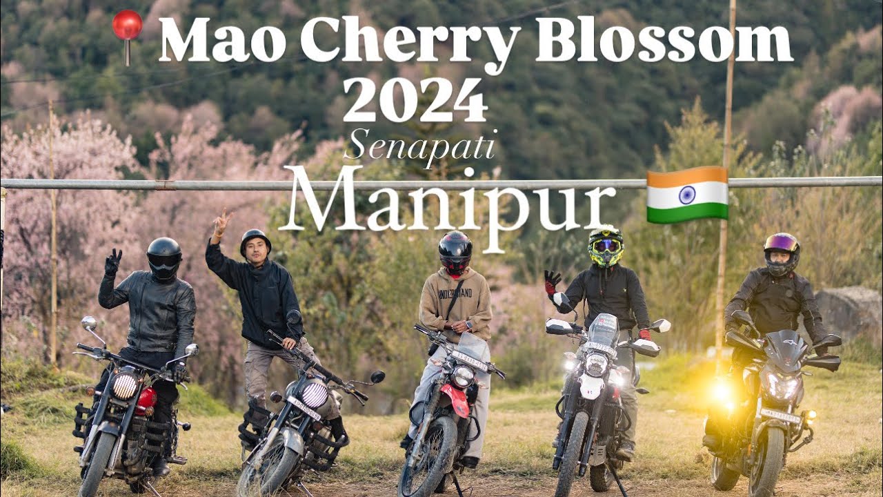 Mao cherry blossom ride /senapati ,Manipur 🇮🇳