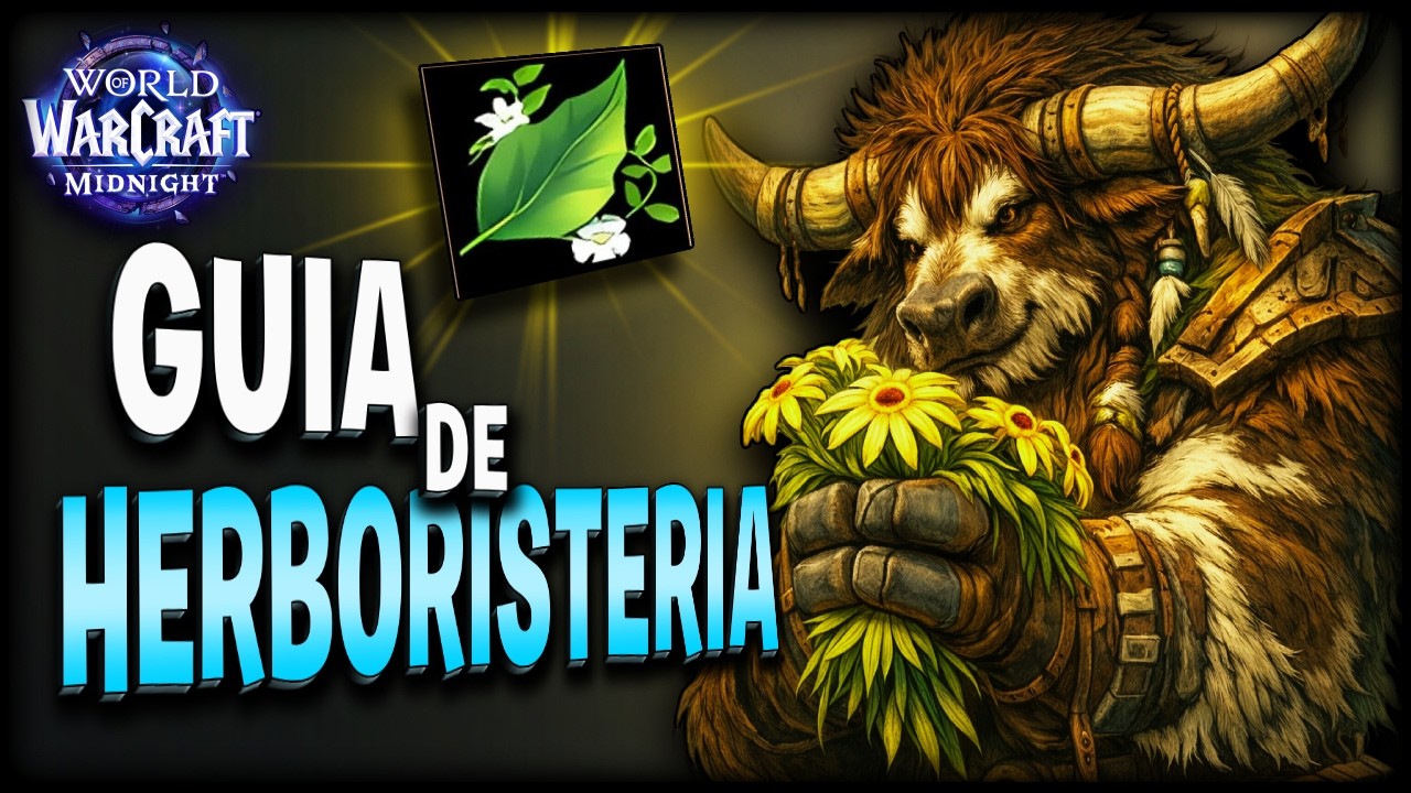 Todo sobre Herboristeria en World of Warcraft Midnight (2026)