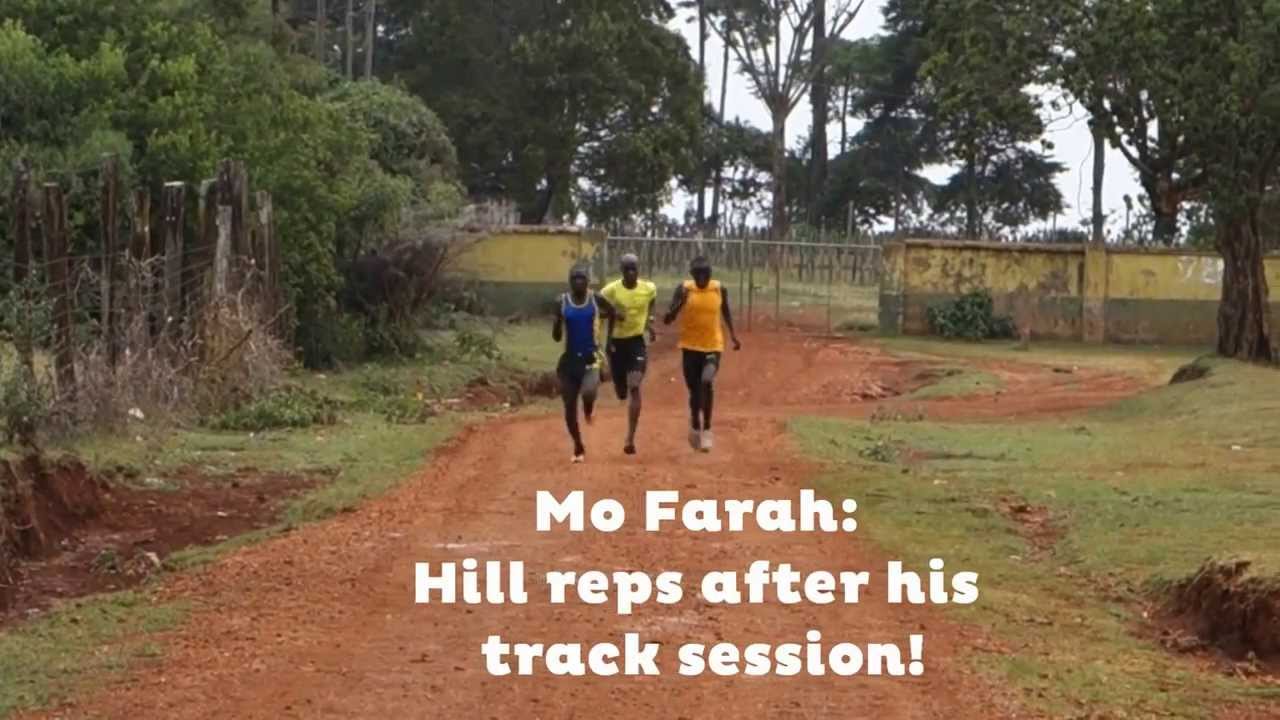 Steve Cram visits the HATC in Iten, Kenya with British Athletics