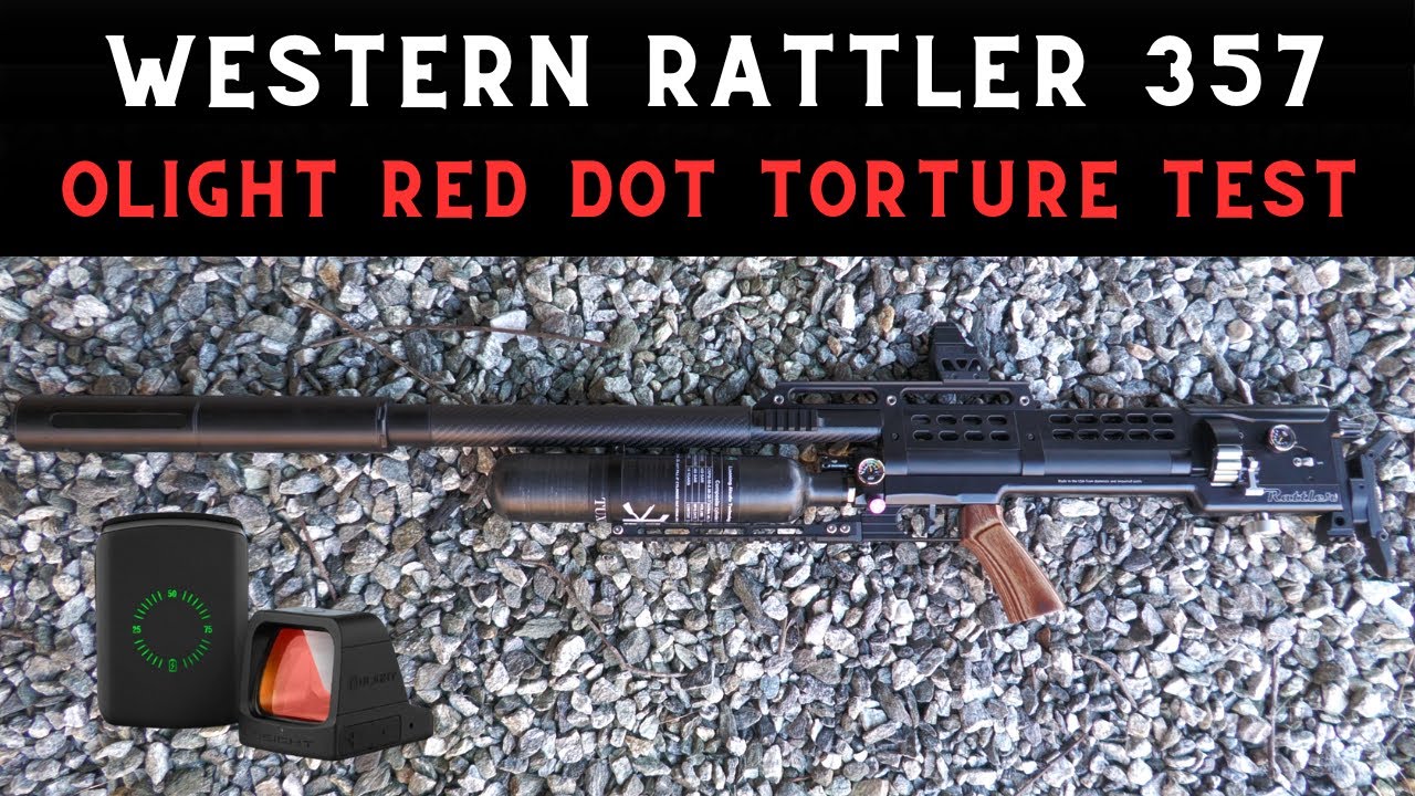 Unleashing the $3000 Western Rattler .357 Bullpup: Torture Testing the Olight Osight Red Dot!